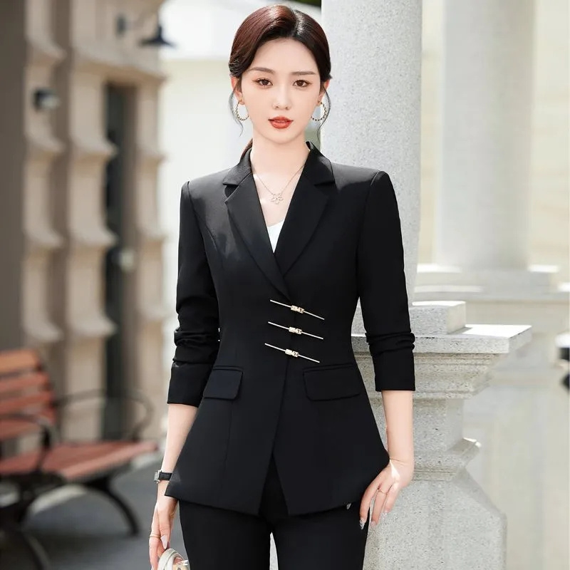 女性用2ピースフォーマルブレザー,ジャケットとパンツスーツ, - Women'S Formal Wear Jackets のレビューと価格