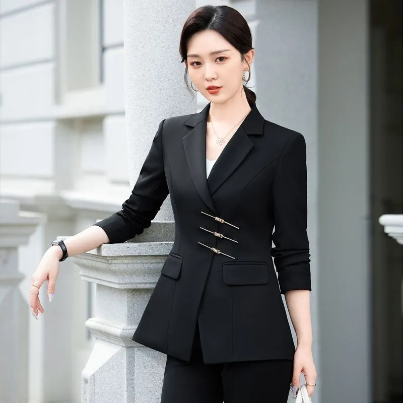 女性用2ピースフォーマルブレザー,ジャケットとパンツスーツ, - Women'S Formal Wear Jackets のレビューと価格