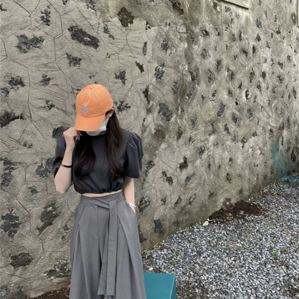 レディースファッション ワイドレッグパンツ ハイウエスト 秋 - Women Formal Wear Korean のレビューと価格