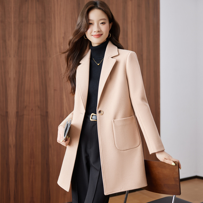 2025年新作 レディースコート 韓国風 プロフェッショナル - Women Formal Wear Korean のレビューと価格