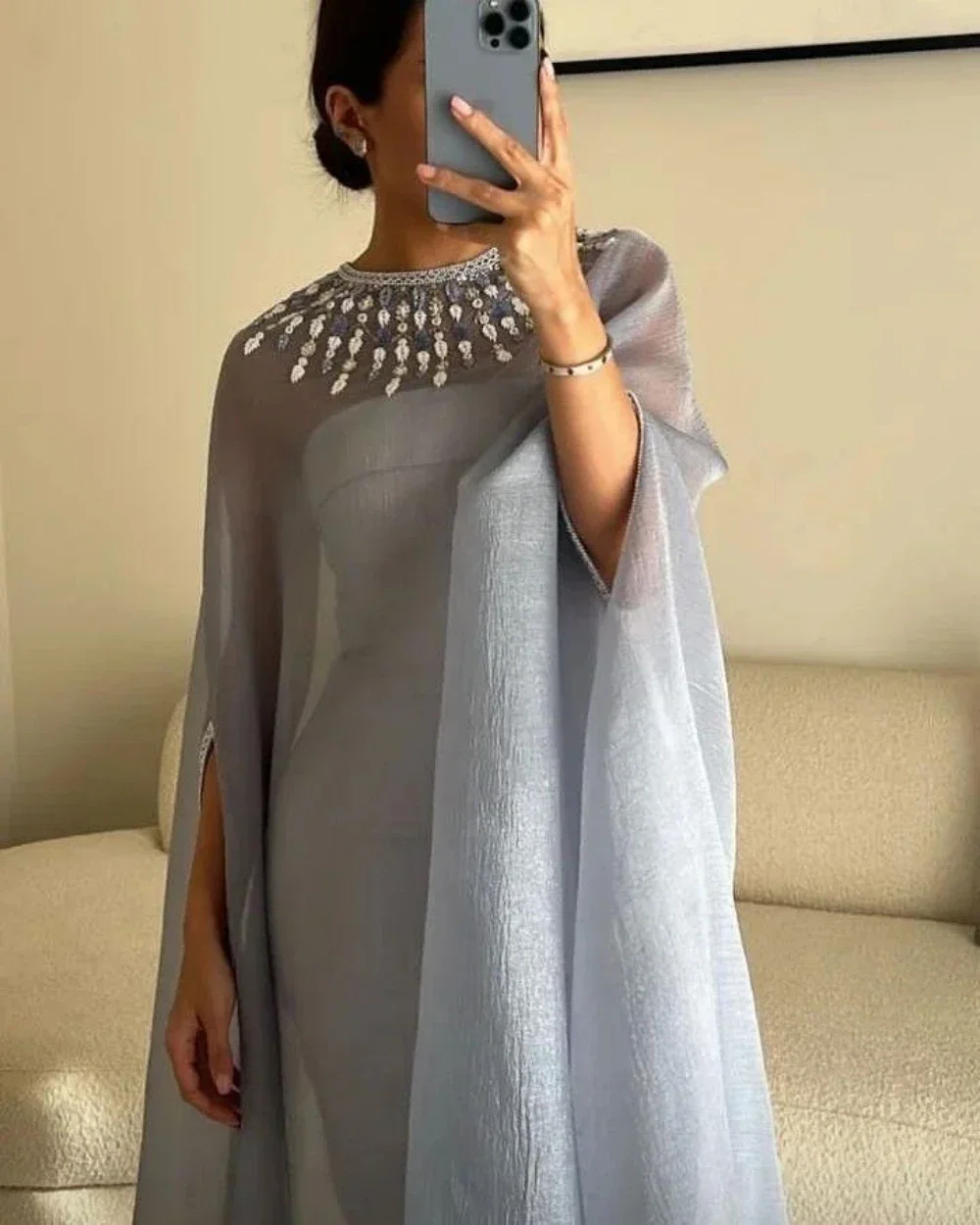 カスタマイズされたローブ サウジアラビア 女性用ウェア スト - Women Formal Wear Dubai のレビューと価格