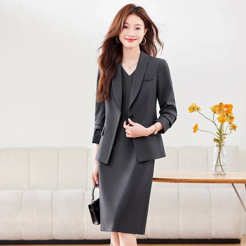 高品質生地のレディースビジネススーツ、ドレスとジャケットコー - Women'S Formal Wear Jackets のレビューと価格