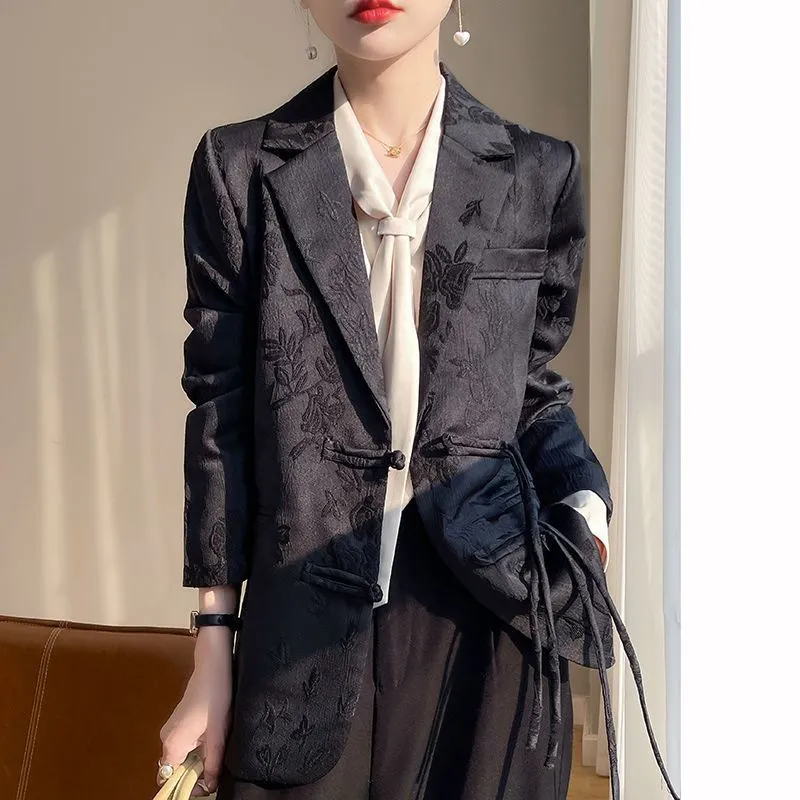 レディース ホワイト テクスチャード ブレザー ジャケット  - Women'S Formal Wear Jackets のレビューと価格