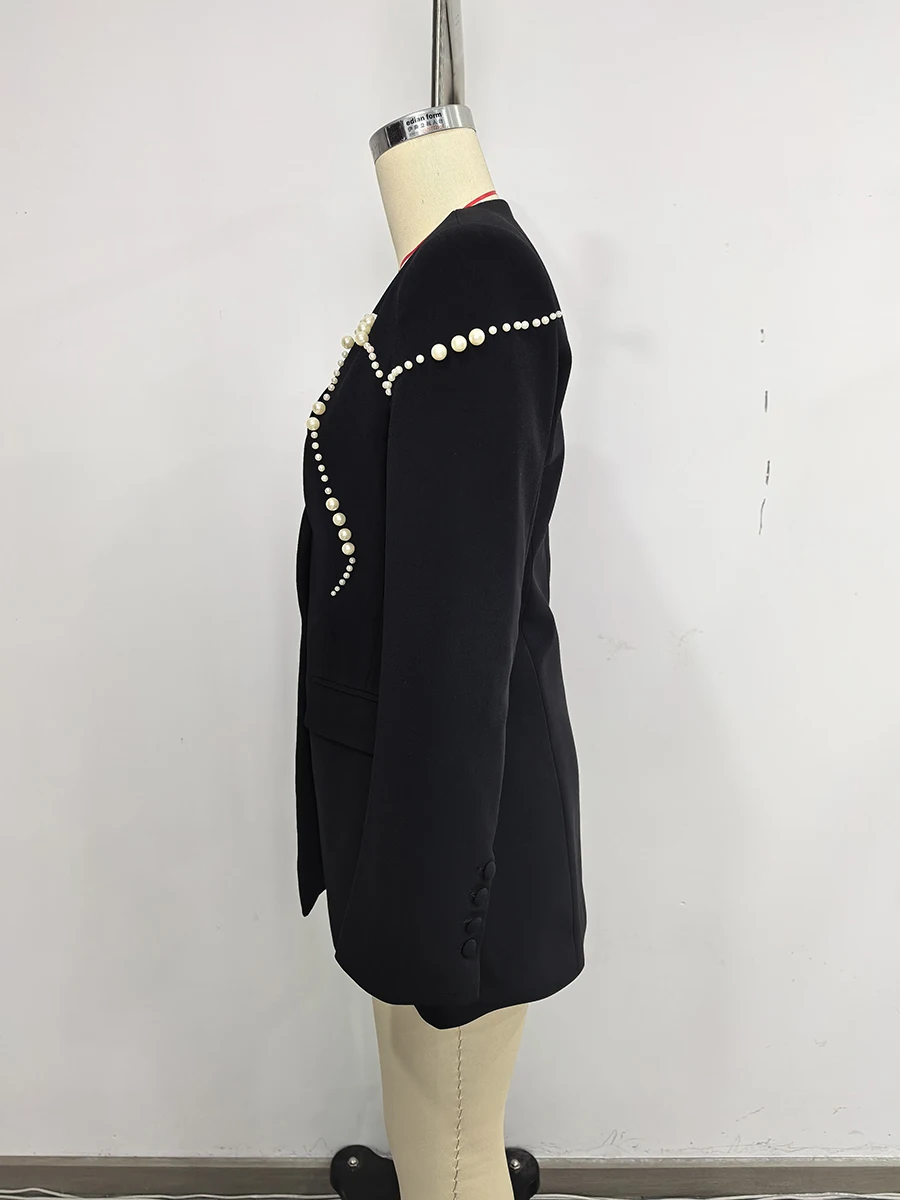TWOTWINSTYLE プレミアムブラックブレザー レディ - Women Formal Wear With Black Blazer のレビューと価格