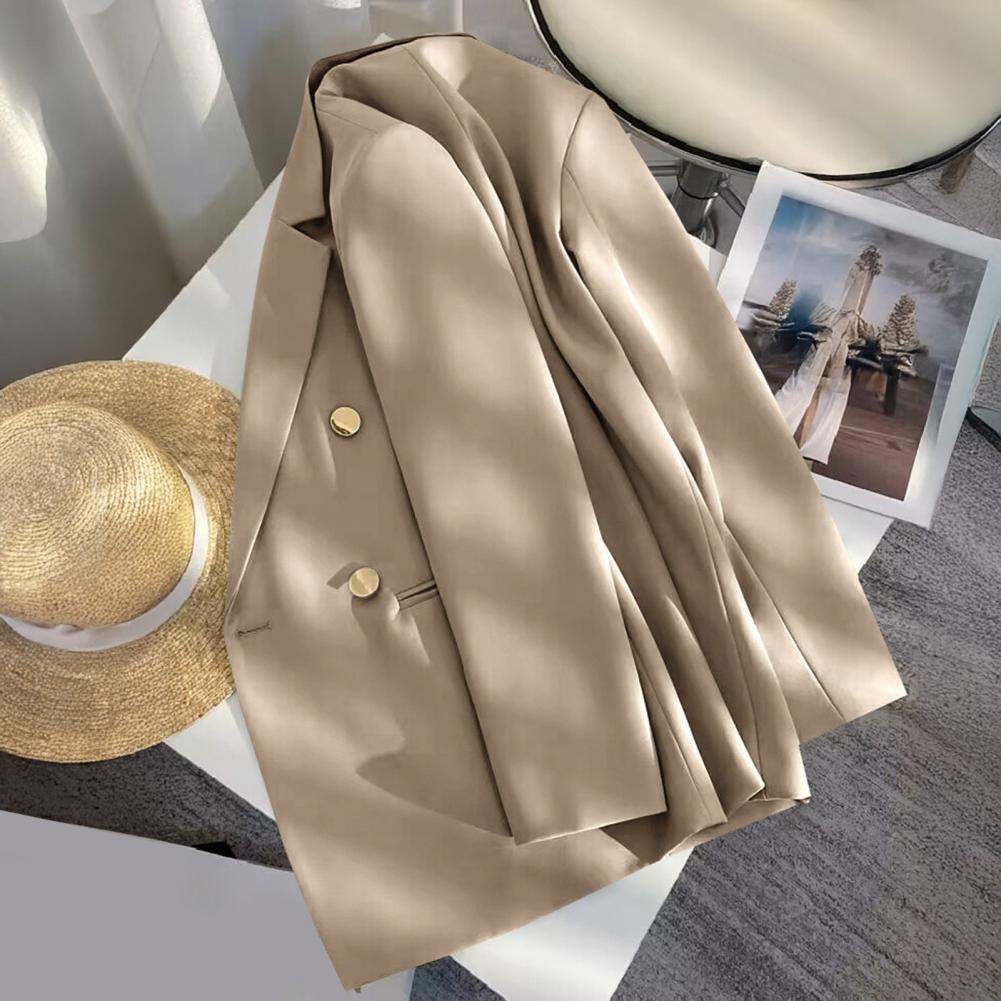 2025年ファッションレディースブレザー女性用コート春秋ブラ - Women Formal Wear With Black Blazer のレビューと価格