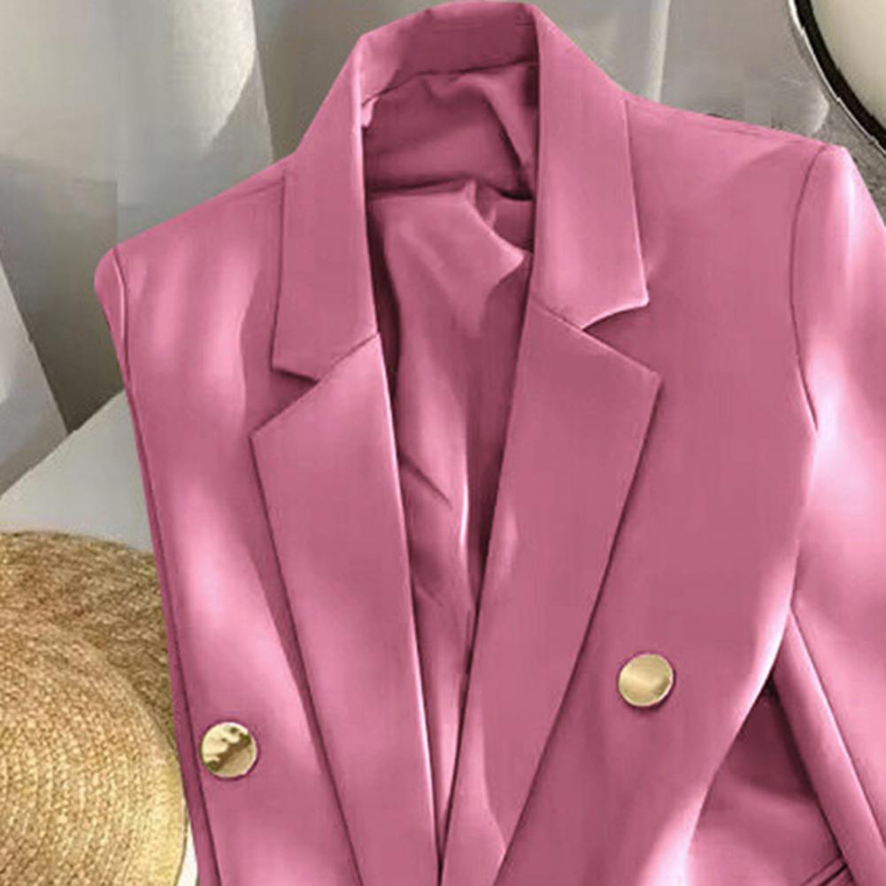 2025年ファッションレディースブレザー女性用コート春秋ブラ - Women Formal Wear With Black Blazer のレビューと価格