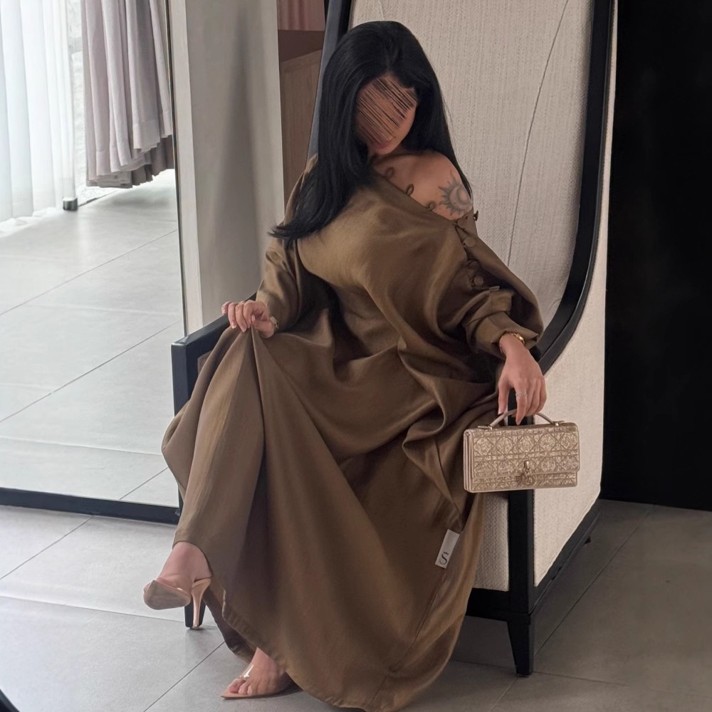 新作入荷 カフタン Aライン プロムガウン 上品 アラビアン - Women Formal Wear Dubai のレビューと価格