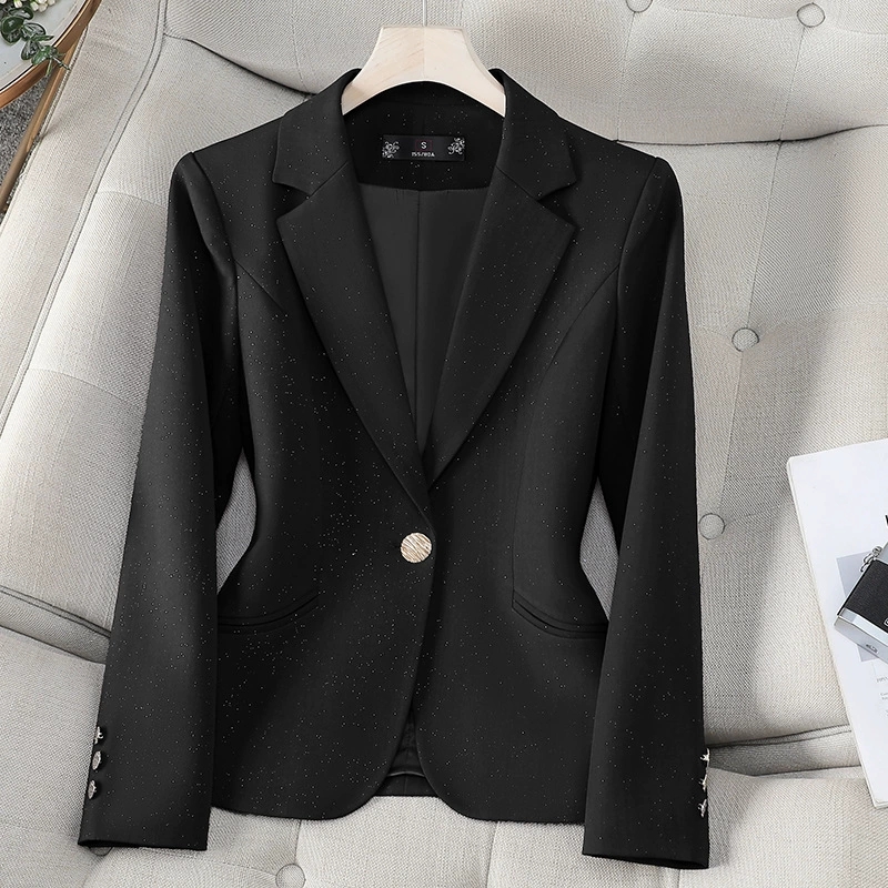 2025年春秋 レディース ブレザー ジャケット 女性用 ブ - Women Formal Wear With Black Blazer のレビューと価格